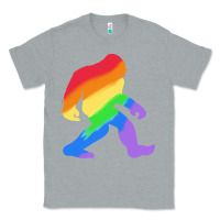 Heather Grey bigfoot t  shirt rainbow bigfoot t  shirt Classic Tee - linhVisuals
