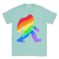 Seafoam bigfoot t  shirt rainbow bigfoot t  shirt Classic Tee - linhVisuals