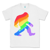 White bigfoot t  shirt rainbow bigfoot t  shirt Classic Tee - linhVisuals
