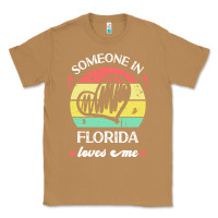 Toasted Coconut someone in florida loves me t  shirt someone in florida loves me funny Classic Tee - linhVisuals