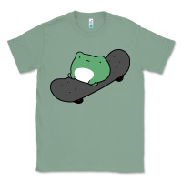 Sage skateboarding frog Classic Tee - linhVisuals