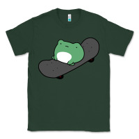 Sports Green skateboarding frog Classic Tee - linhVisuals