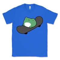 True Royal skateboarding frog Classic Tee - linhVisuals