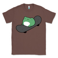 Chestnut skateboarding frog Classic Tee - linhVisuals