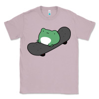 Lilac skateboarding frog Classic Tee - linhVisuals