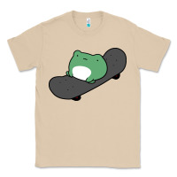 Mushroom skateboarding frog Classic Tee - linhVisuals
