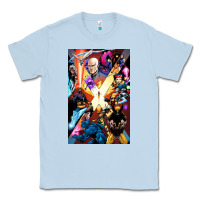 Dusty Blue x men 3 Classic Tee - linhVisuals