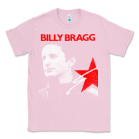Bubblegum Pink billy bragg müsic Classic Tee - linhVisuals