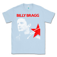 Dusty Blue billy bragg müsic Classic Tee - linhVisuals