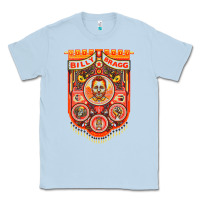 Dusty Blue billy bragg müsic Classic Tee - linhVisuals
