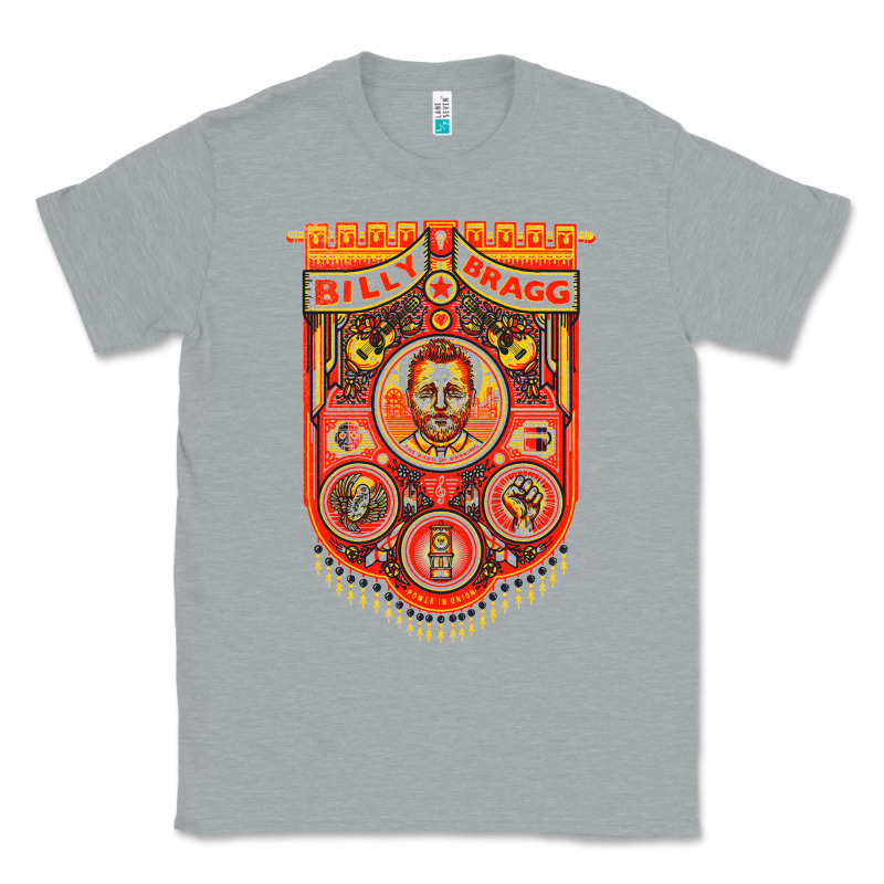 Billy Bragg Müsic Classic Tee by linhVisuals | Teevron