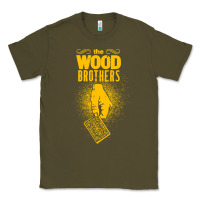 Army Green the wood brothers blues Classic Tee - linhVisuals