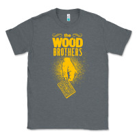 Charcoal Heather the wood brothers blues Classic Tee - linhVisuals