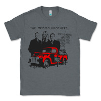 Charcoal Heather the wood brothers blues Classic Tee - linhVisuals