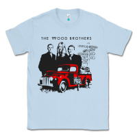 Dusty Blue the wood brothers blues Classic Tee - linhVisuals