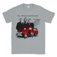 Heather Grey the wood brothers blues Classic Tee - linhVisuals