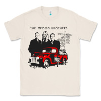 Natural the wood brothers blues Classic Tee - linhVisuals
