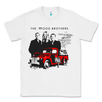 White the wood brothers blues Classic Tee - linhVisuals