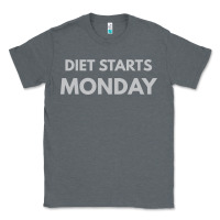 Diet Starts Monday Classic Tee | Teevron