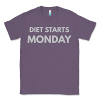 Lavender diet starts monday Classic Tee - linhVisuals