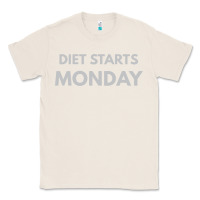 Natural diet starts monday Classic Tee - linhVisuals