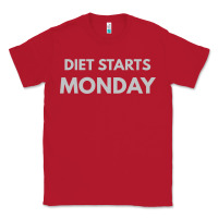 Red diet starts monday Classic Tee - linhVisuals