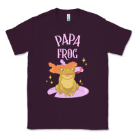 Plum papa frog Classic Tee - linhVisuals