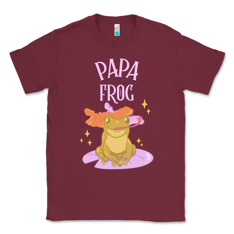 Papa Frog Classic Tee by linhVisuals | Teevron