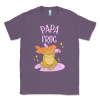 Lavender papa frog Classic Tee - linhVisuals