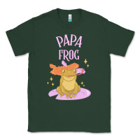 Sports Green papa frog Classic Tee - linhVisuals
