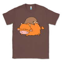 Chestnut sloth and highland cow Classic Tee - linhVisuals