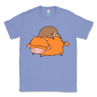 Colony Blue sloth and highland cow Classic Tee - linhVisuals