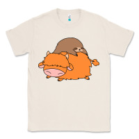 Natural sloth and highland cow Classic Tee - linhVisuals