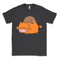 Smoke sloth and highland cow Classic Tee - linhVisuals