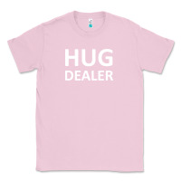 Bubblegum Pink hug dealer Classic Tee - linhVisuals