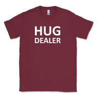 Burgundy hug dealer Classic Tee - linhVisuals