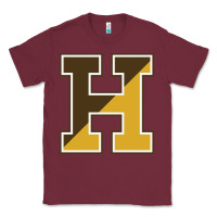 Burgundy haverhill high school Classic Tee - linhVisuals
