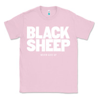 Bubblegum Pink black sheep Classic Tee - linhVisuals