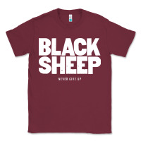 Burgundy black sheep Classic Tee - linhVisuals