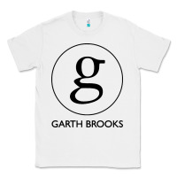 White garth brooks Classic Tee - linhVisuals