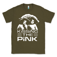 Army Green gift for men kissing the pink Classic Tee - linhVisuals