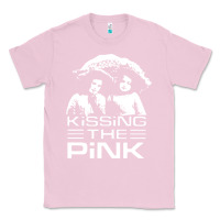 Bubblegum Pink gift for men kissing the pink Classic Tee - linhVisuals