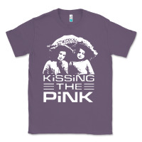 Lavender gift for men kissing the pink Classic Tee - linhVisuals