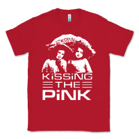 Red gift for men kissing the pink Classic Tee - linhVisuals