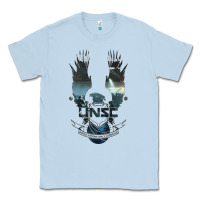 Dusty Blue unsc Classic Tee - linhVisuals
