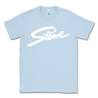 Dusty Blue Stowe Classic Tee - linhVisuals