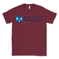 Burgundy bob jones university, greenville Classic Tee - linhVisuals
