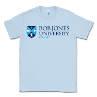 Dusty Blue bob jones university, greenville Classic Tee - linhVisuals