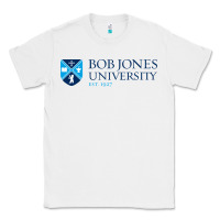 White bob jones university, greenville Classic Tee - linhVisuals