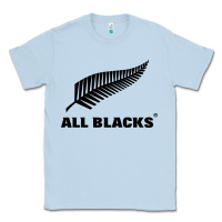 Dusty Blue New Zealand Color Are Blacks Classic Tee - linhVisuals